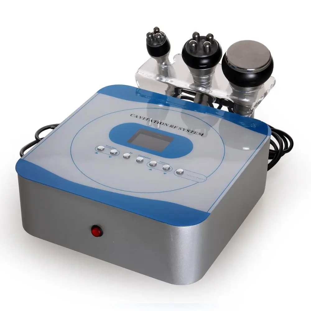 

3 in 1 multifunction facial lifting rf skin tightening device cavitation slimming radiofrequency face lift machine