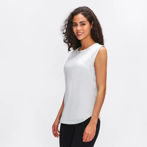 

AOLA custom logo high quality gym sports yoga top, Black/white/light green/pink/bright chestnut