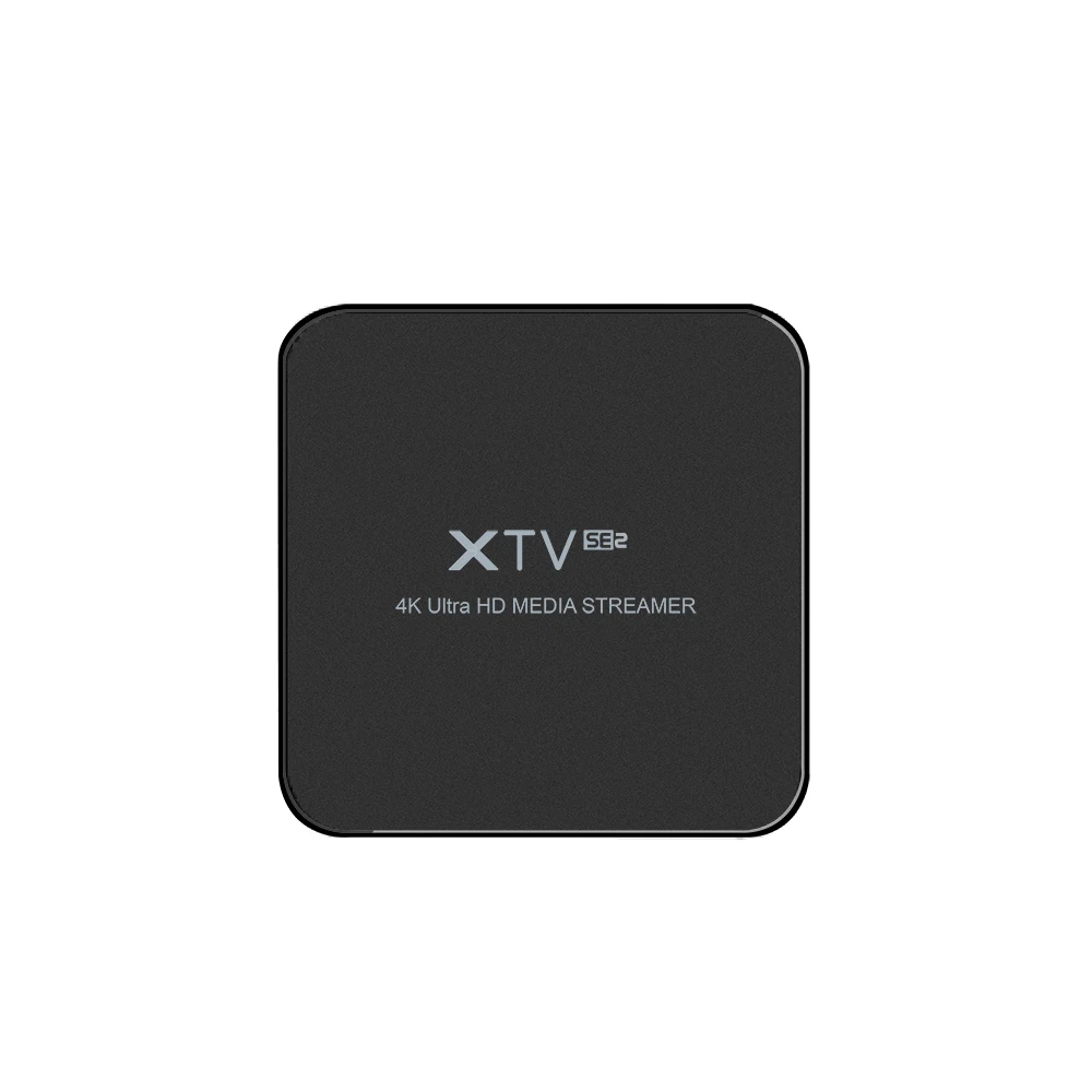 

New Arrival 2GB 16GB Android 11.0 XTV SE2 4k Smart Android Tv Box Amlogic S905W2 Ethernet 100M Set top Box, Black