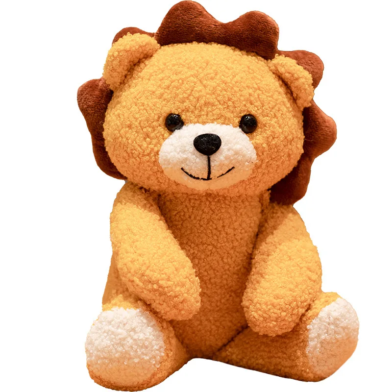 

Cute Lion Monkey Rabbit Bear Custom Plush Toy Stuffed Forest Animal Kids Soft Toys Birthday Events Promotional Gifts