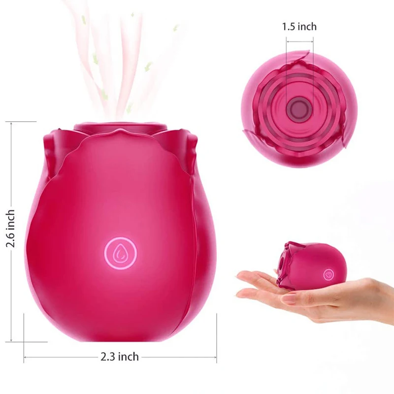 

Amazon sell like hot cakes sex toy sucking breast Clit sucker Nipple Stimulator Sex rose toy tongue vibrator
