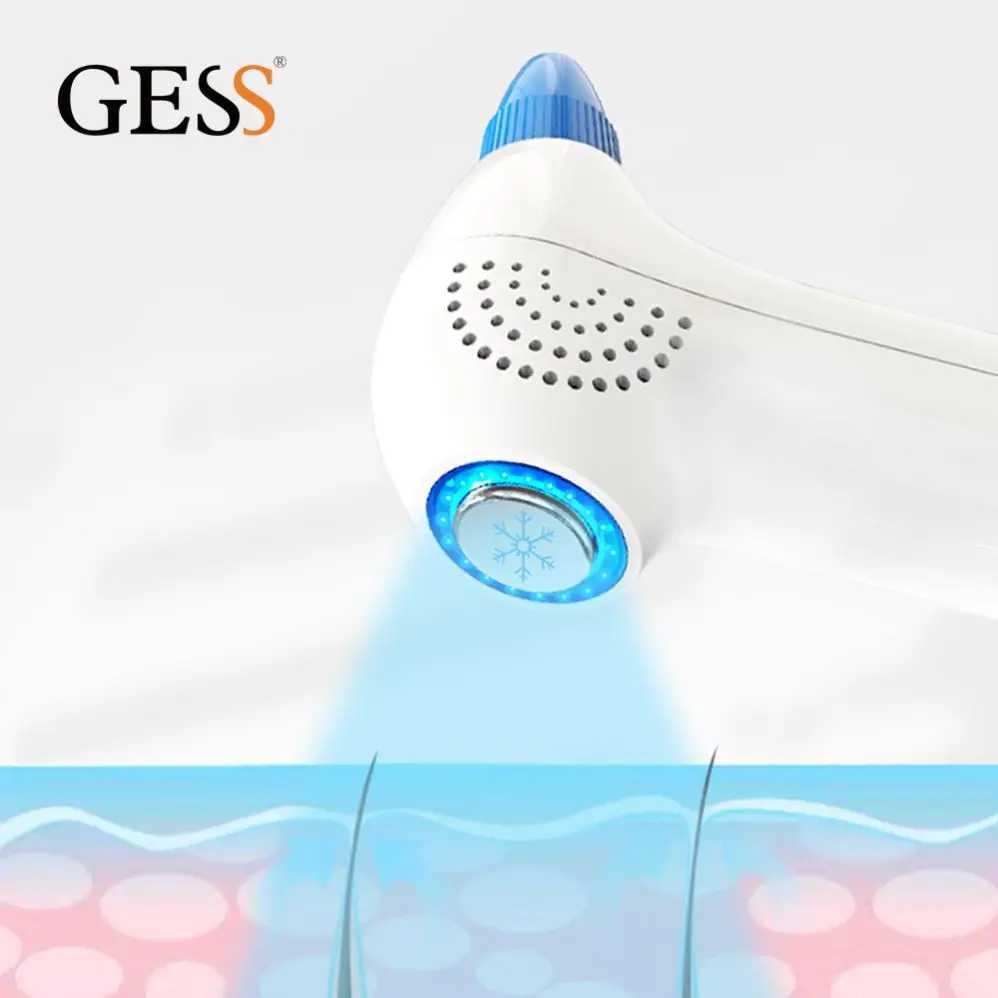 

High Quality Blackhead Remover Cold Vaccum Hot, White