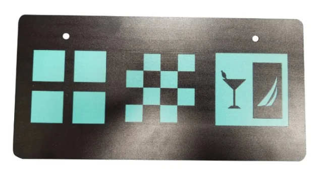 
Custom USA Car Logo License Number Plate Colored Nautical License Plate Wholesaler 