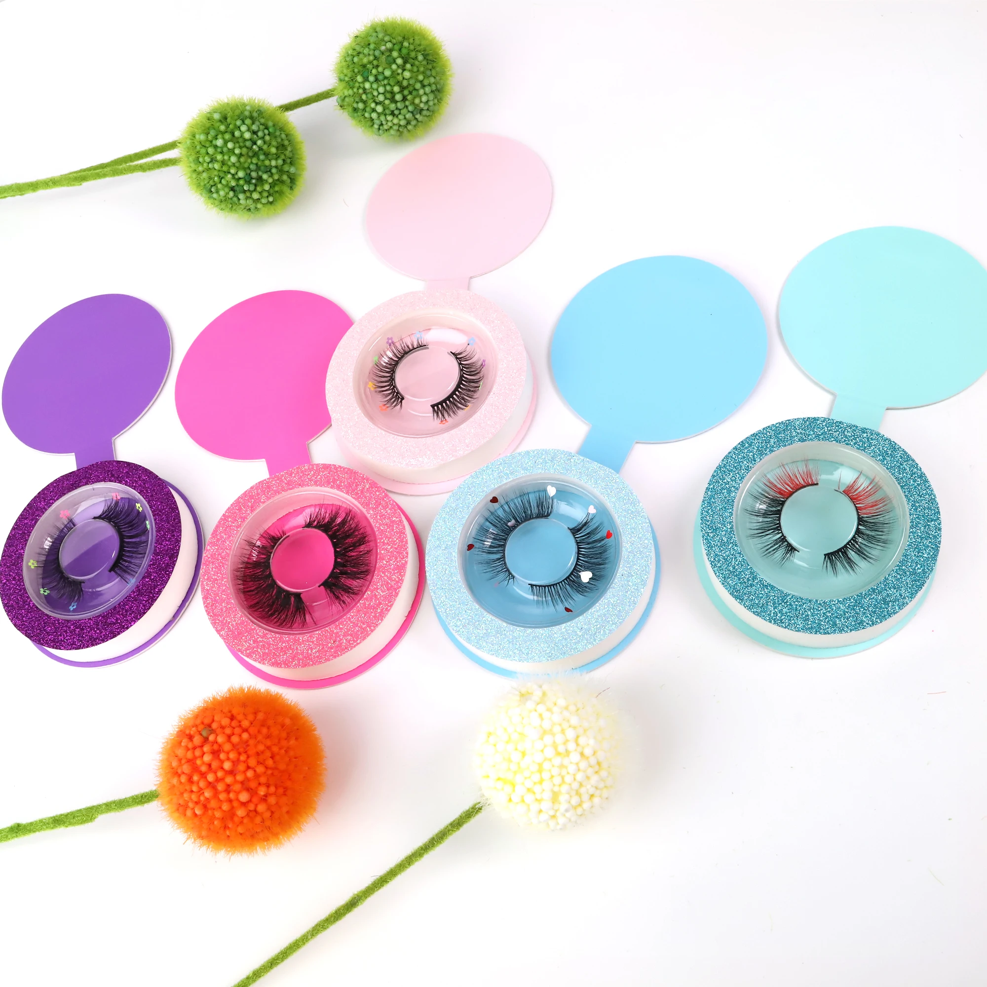 

2021 Handmade Luxury Recyclable 100% cruelty free real mink lashes