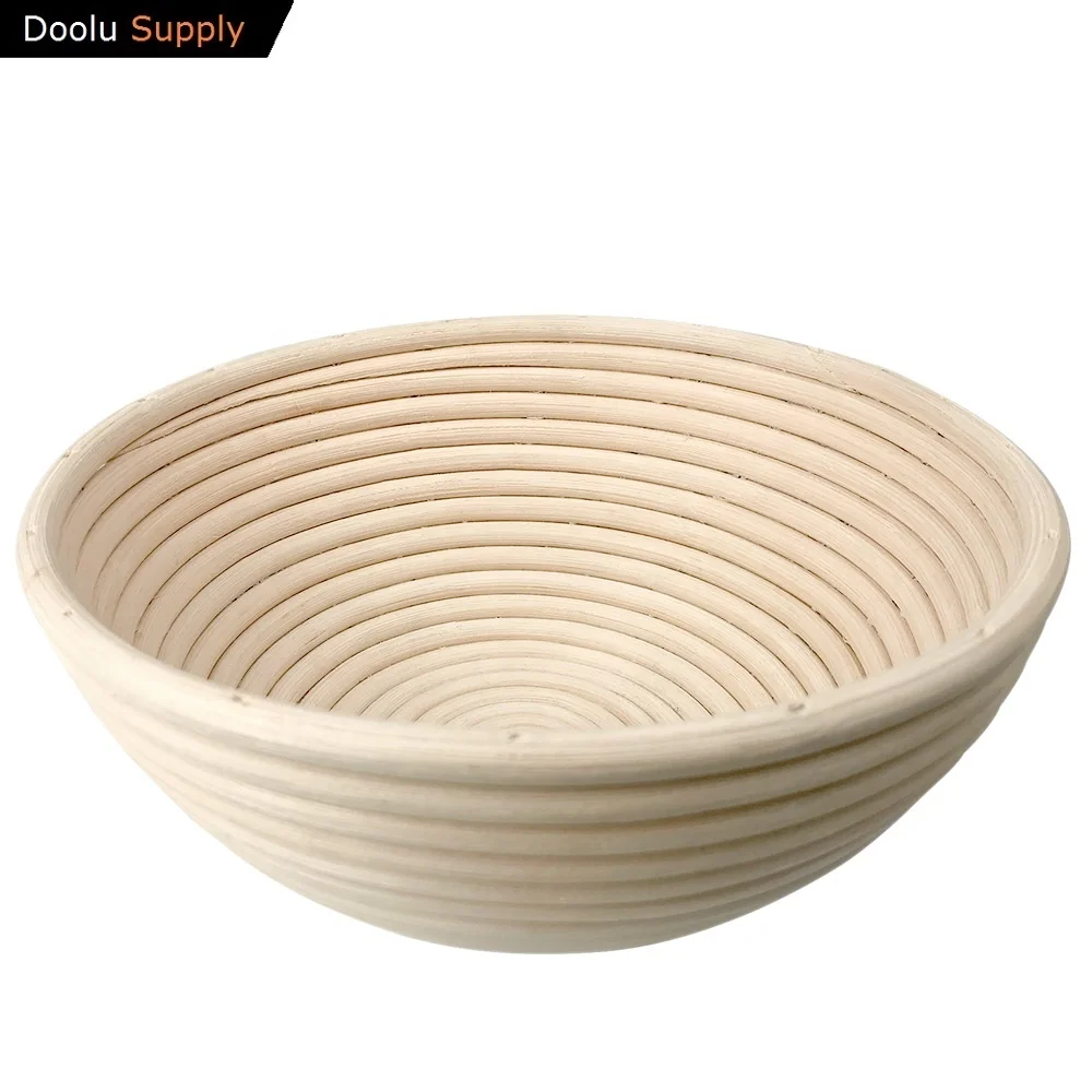 professional baking tools bread proofing bowl with liner natural