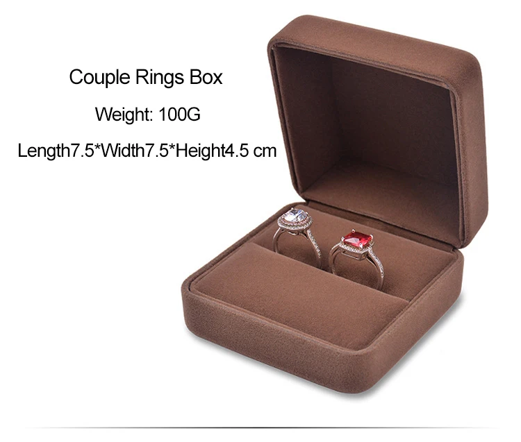 Custom Wholesale Velvet Fabric Jewellery Packaging Necklace Bangle Bracelet Ring Set Jewelry Box