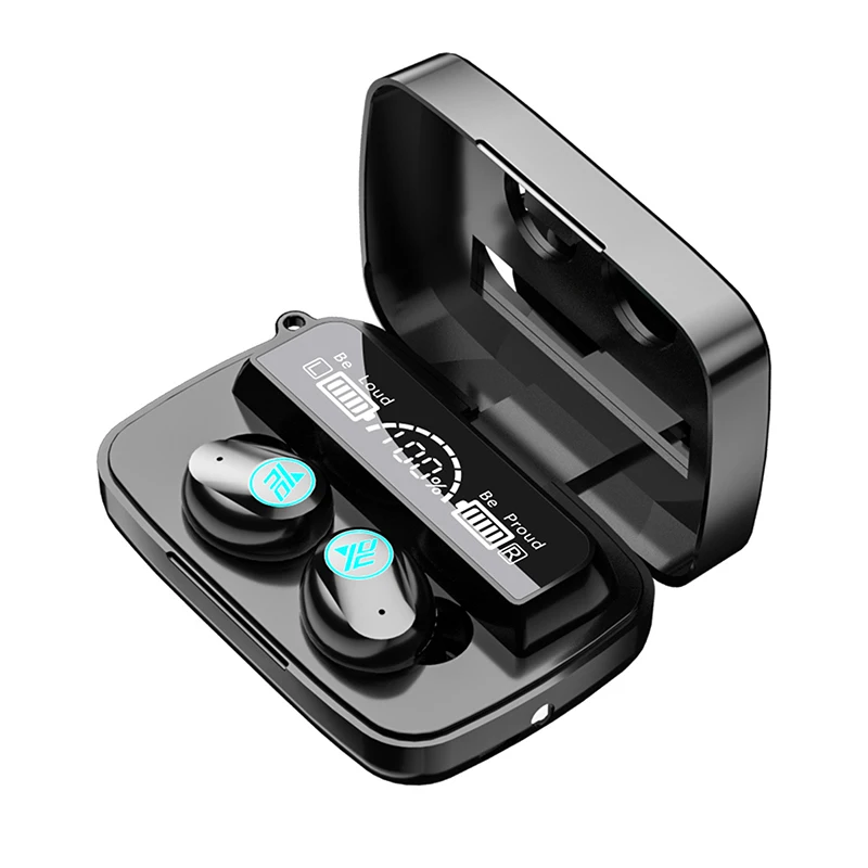 

Earphone Charging Box Wireless Headphone 9D Stereo Sports Waterproof Earbuds Headsets with power bank