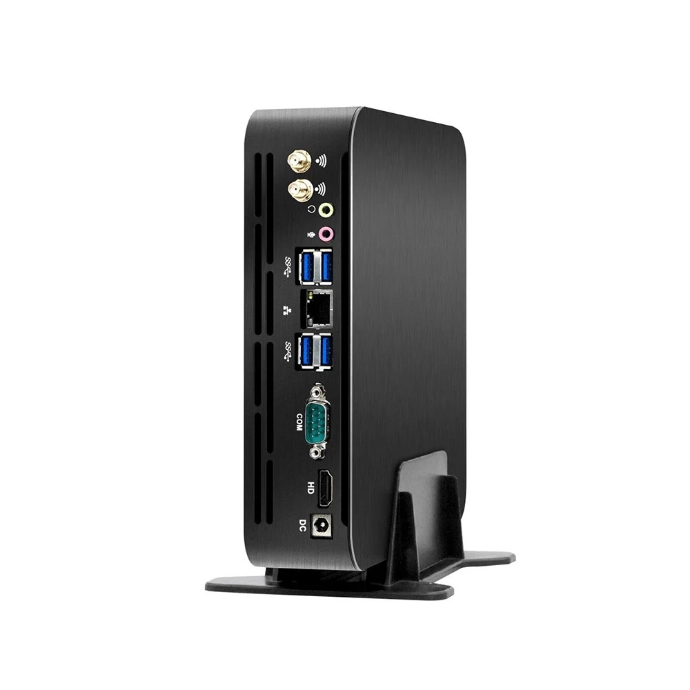 

8th Gen mute fan mini pc In tel Core i5 8500 i7 8700 Discrete Graphics GTX1050ti desktop computer DDR4 HD DP DVI tiny desktop pc, Black or silver