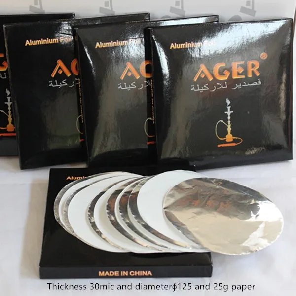 China Factory Aluminum Hookah Foil Shisha Prepunched Aluminum Foil
