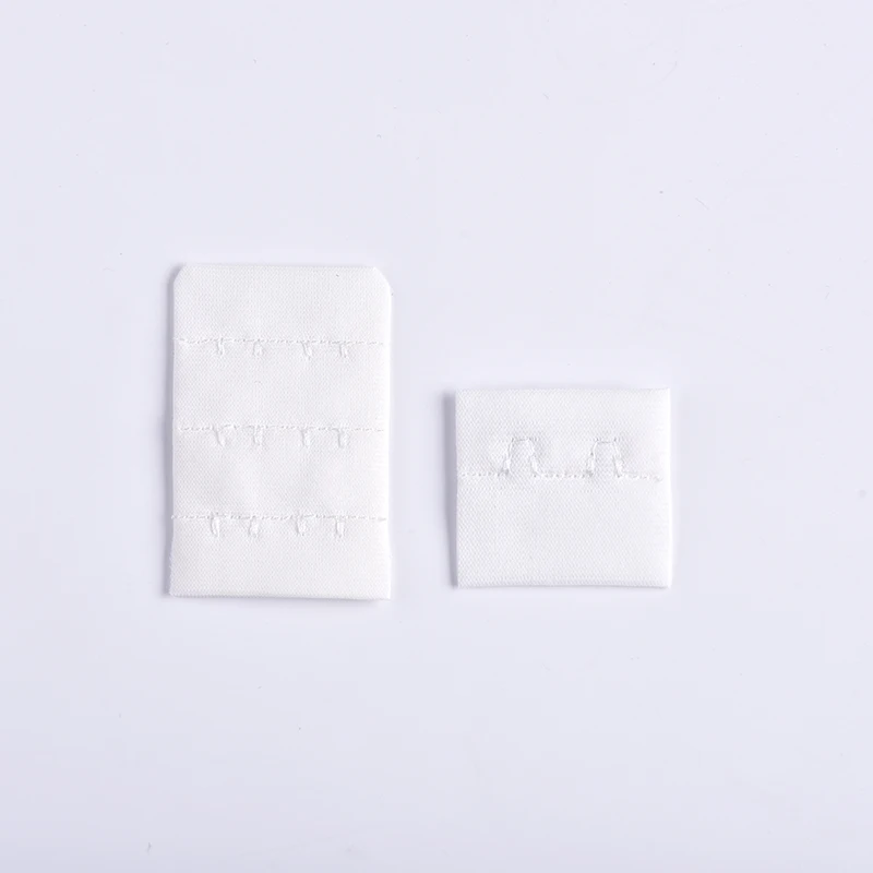 
Custom high quality nylon extended bra hook and eye tapes for tight bra 