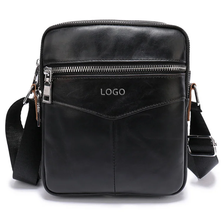 

Custom Blank Cross-body Shoulder Bag Vintage Passport Men Sling Side Bags Custom Men pu Leather Messenger Bag, Customized color