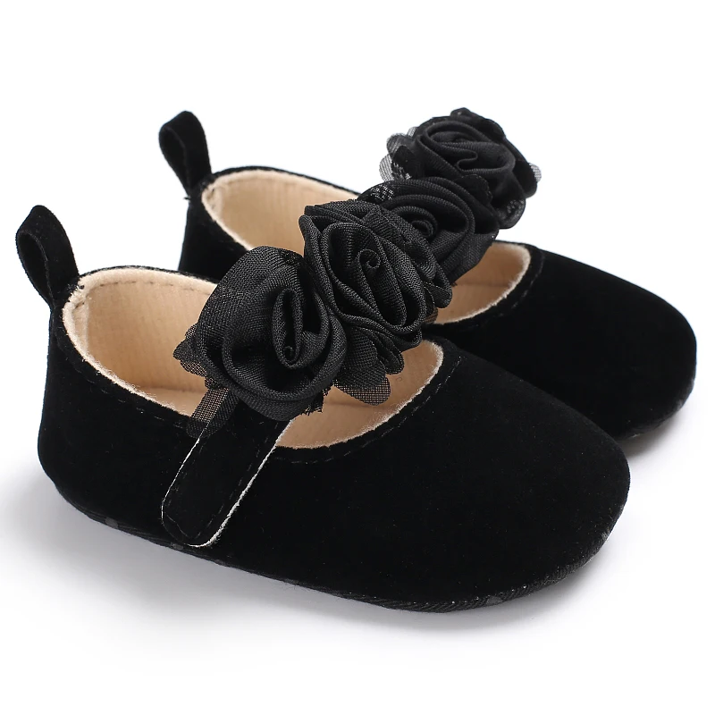 
Wholesale baby walking shoes cute soft-soled indoor non-slip princess shoes baby girls shoes 