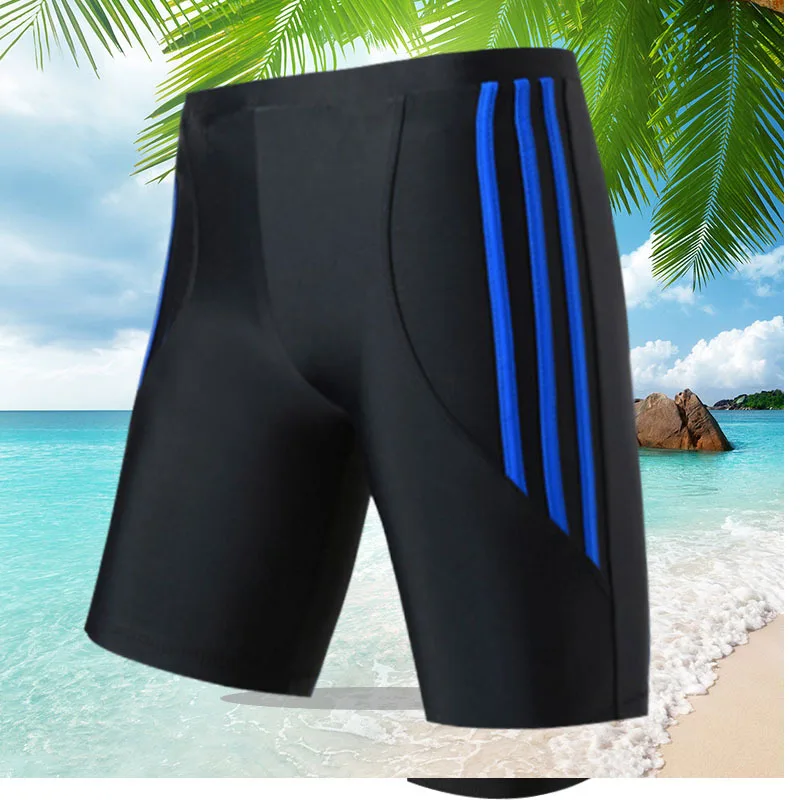 Boys Swim Trunks Waterproof Quick Dry Bathing Suit Man Diving Long ...