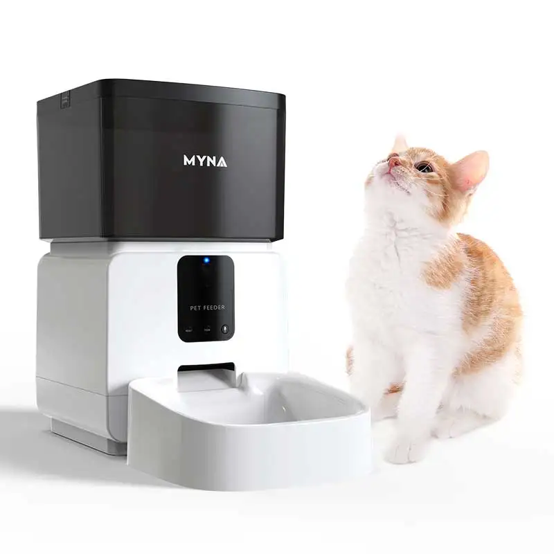 

Factory Price Mobile Phone App Voice Recording Auto Programmable WiFi Microchip Slow Timer Cat Food Automatic Pet Feeder Smart