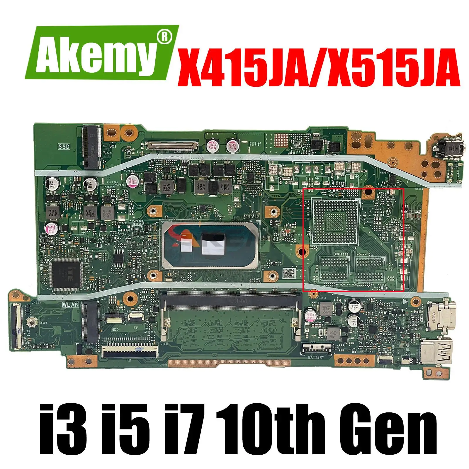 

V5200JA Mainboard X515JA X515JP X515JF X515JAB X415JA X415JP X415JF P1511CJA P1511CJP P1411CJA P1411CJP Laptop Motherboard