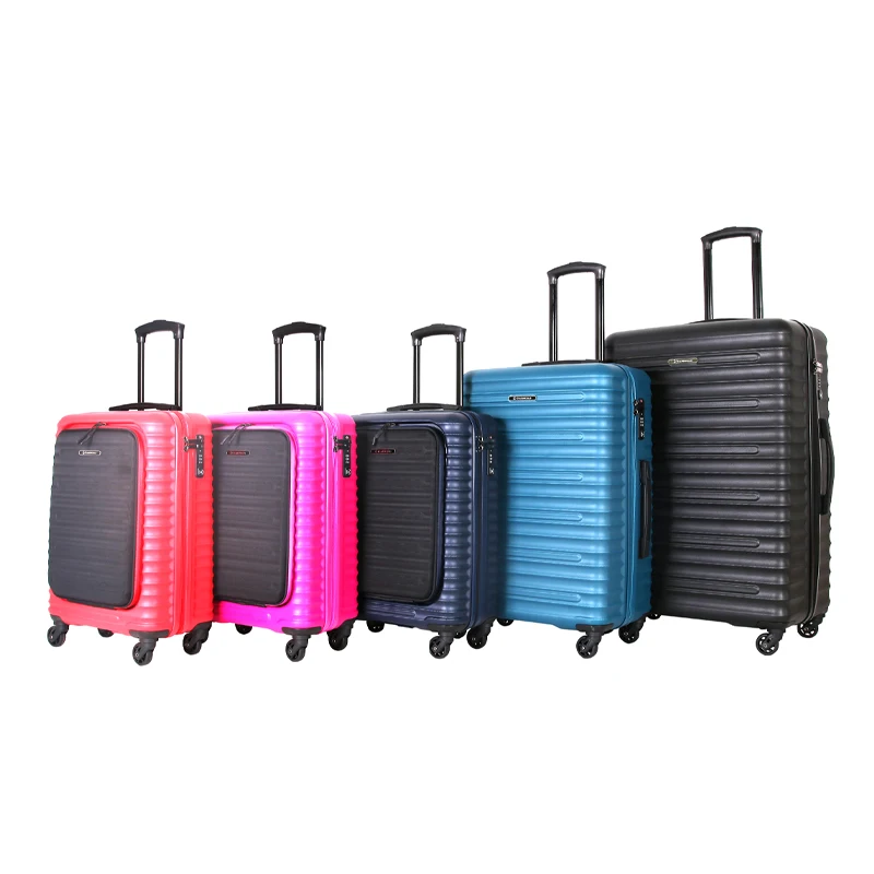 4 wheel hard shell suitcase