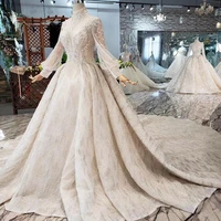 

Nanchang Xihui Hot Sale Wedding Gown Dress Bridal Gown Long Sleeve