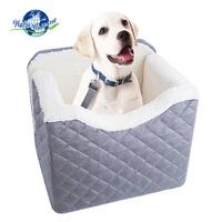 

2019 New Item Dog Car Seat Raised Dog Booster for Medium and Large Dogs Travel Carrier