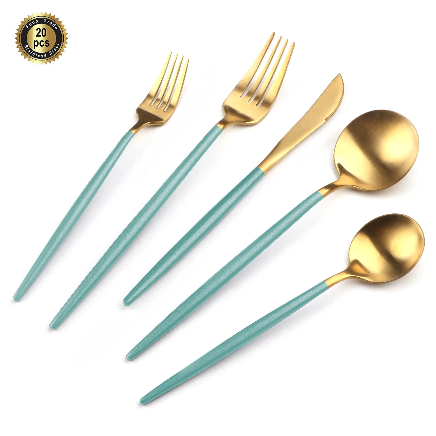 

dishes dinnerware sets luxury antique vintage gold cutlery