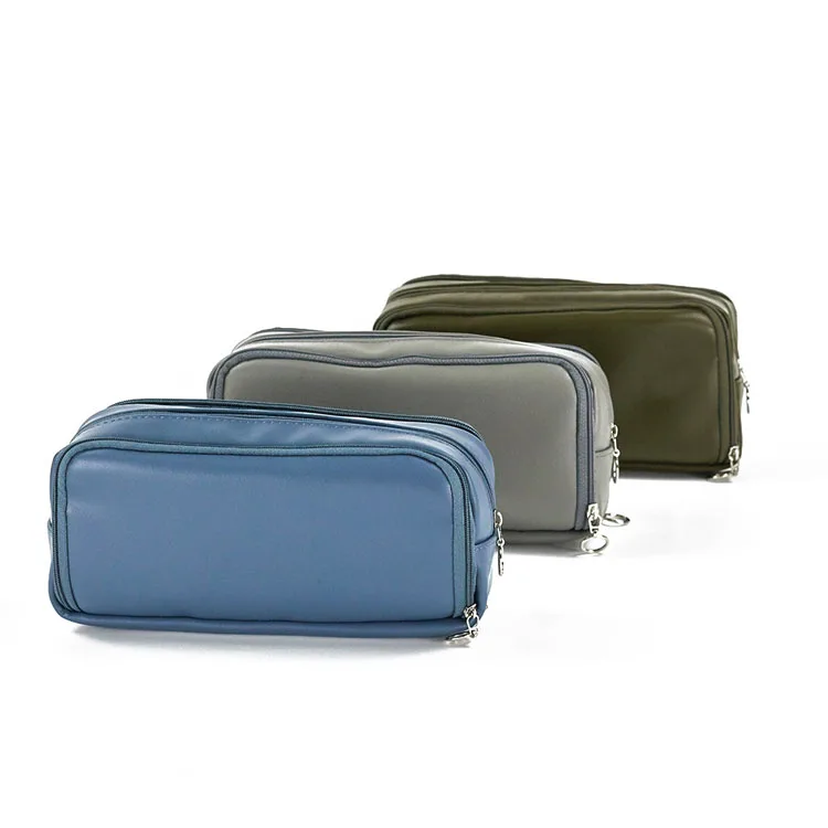 

New Multifunctional Compartment Waterproof Cosmetic Storage Bag Zipper Travel Toiletry Bag, 53 colors avilable