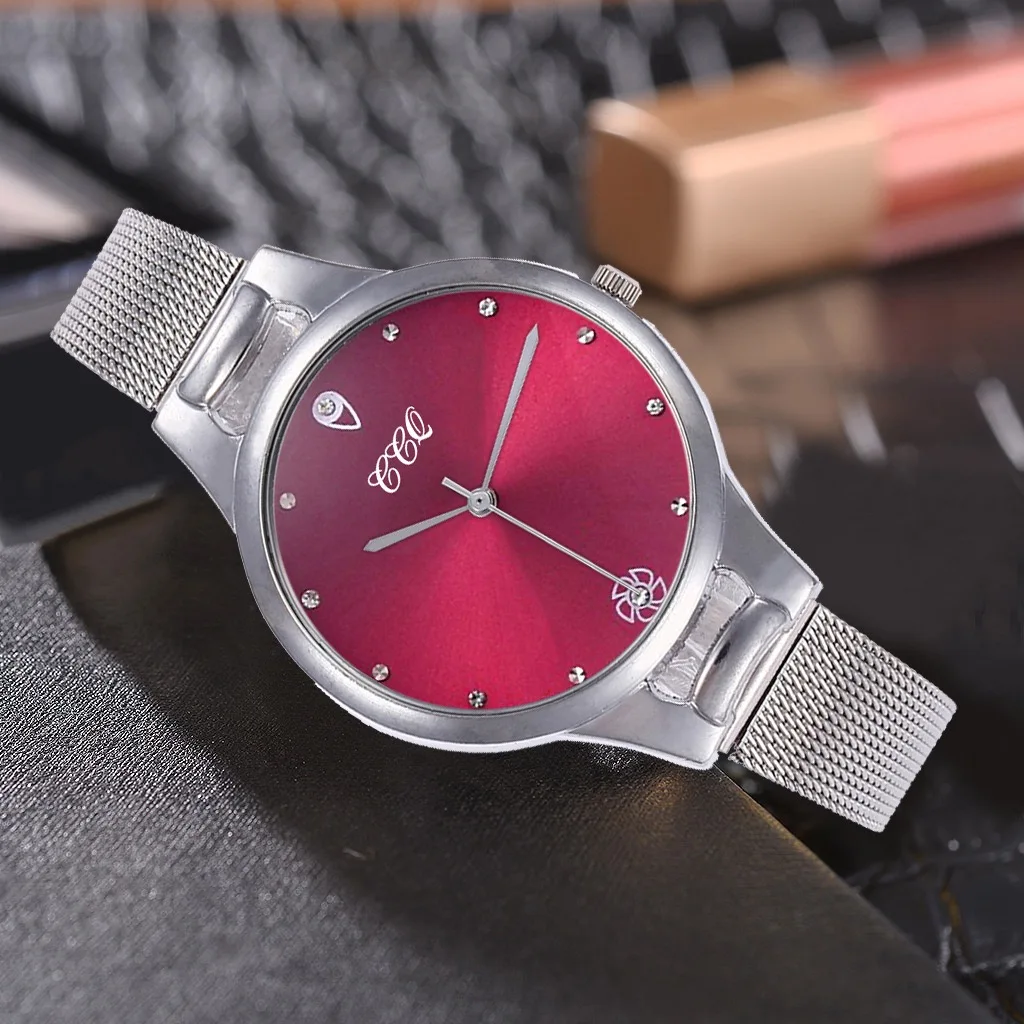 

Luxury Women Watches Elegant Female Wristwatches Magnetic Mesh Band Rose Woman Watch Bracelet montre femme reloj mujer