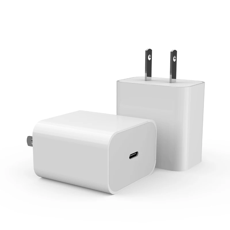 

high quality USB-C charger adapter PD20W travel charger compatible 18w fast charger