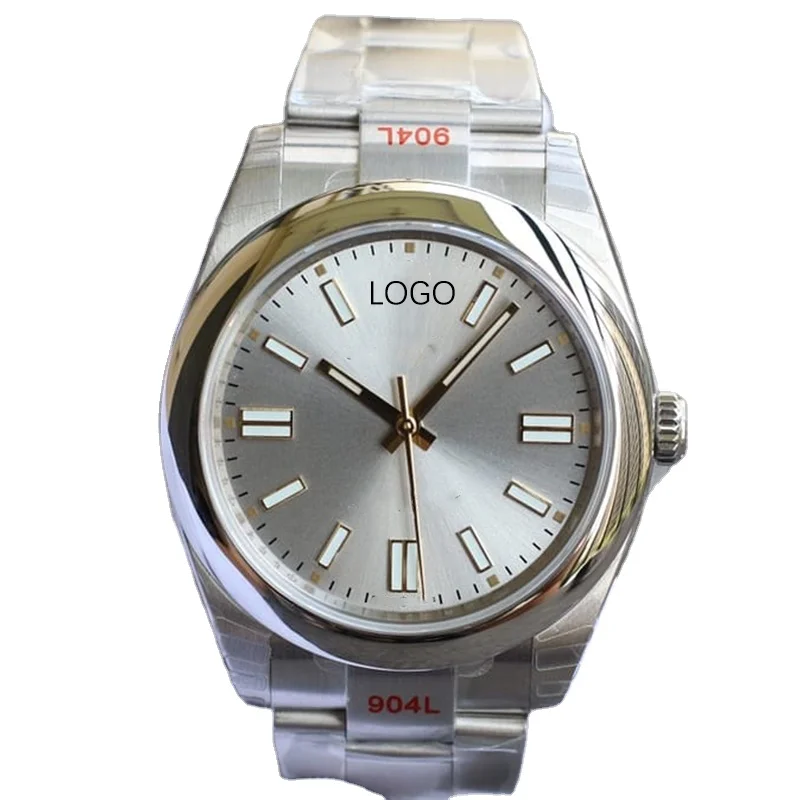 

Best quality 904L stainless steel minimalist watch with your own brand