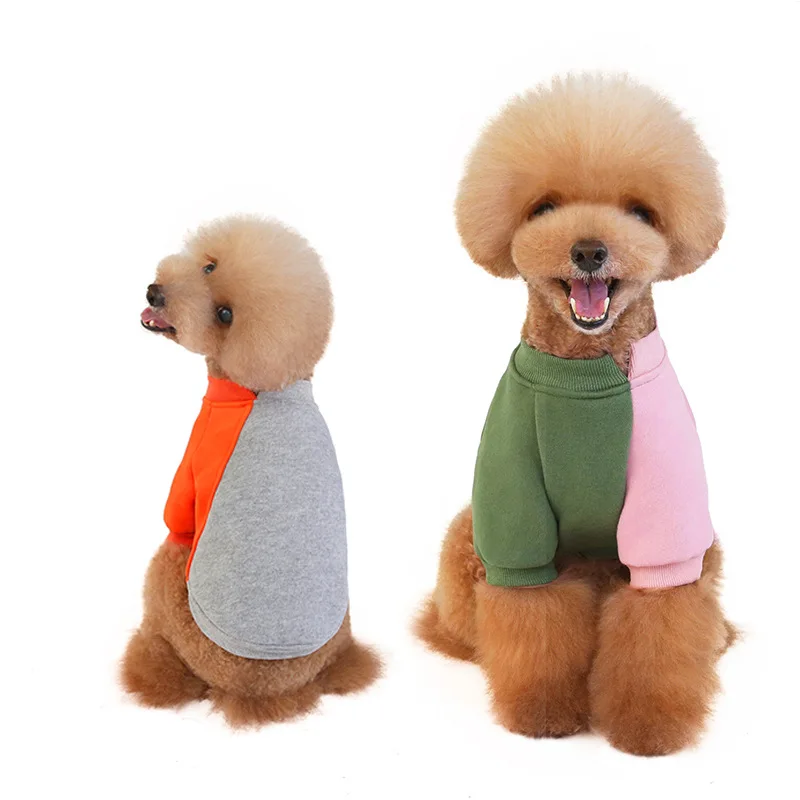 

Pet Supplies Apparel Costume Fashion Color Matching Wholesale Lovely pupreme Dog Clothes