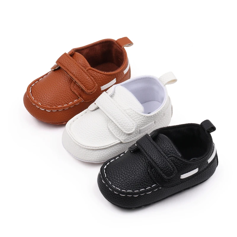 

New Arrival Baby Boy PU Leather Shoes Boy Baby Shoes 2023