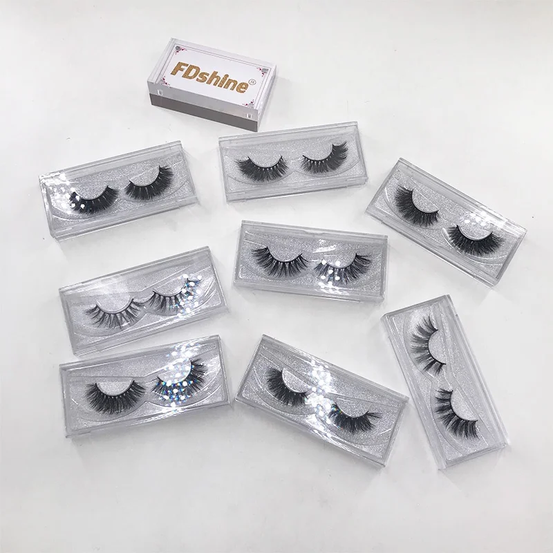 

Free clear pull boxes with natural human hair eyelashes custom package accept 100% real human hair lashes vendor