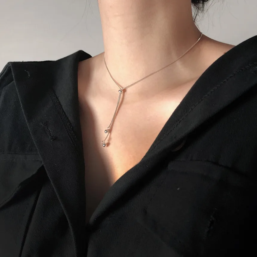 

Fashion Long Tassel Chain Necklace Sweater Party Necklace Jewelry, Picture