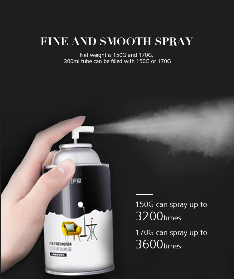 Eco-friendly Custom Fragrance Home Air Freshener Spray Car Air 