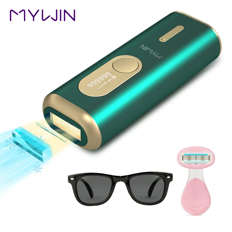 

New Laser Epilator Permanent IPL Photoepilator Laser Hair Removal depiladora Painless electric home use hair removal device