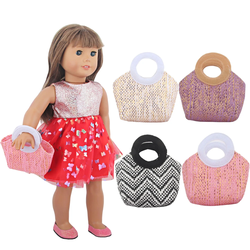 

Custom Fashion Toy Accessories Handbag Doll Bag Mini Bag for 18 Inch American Doll Girls