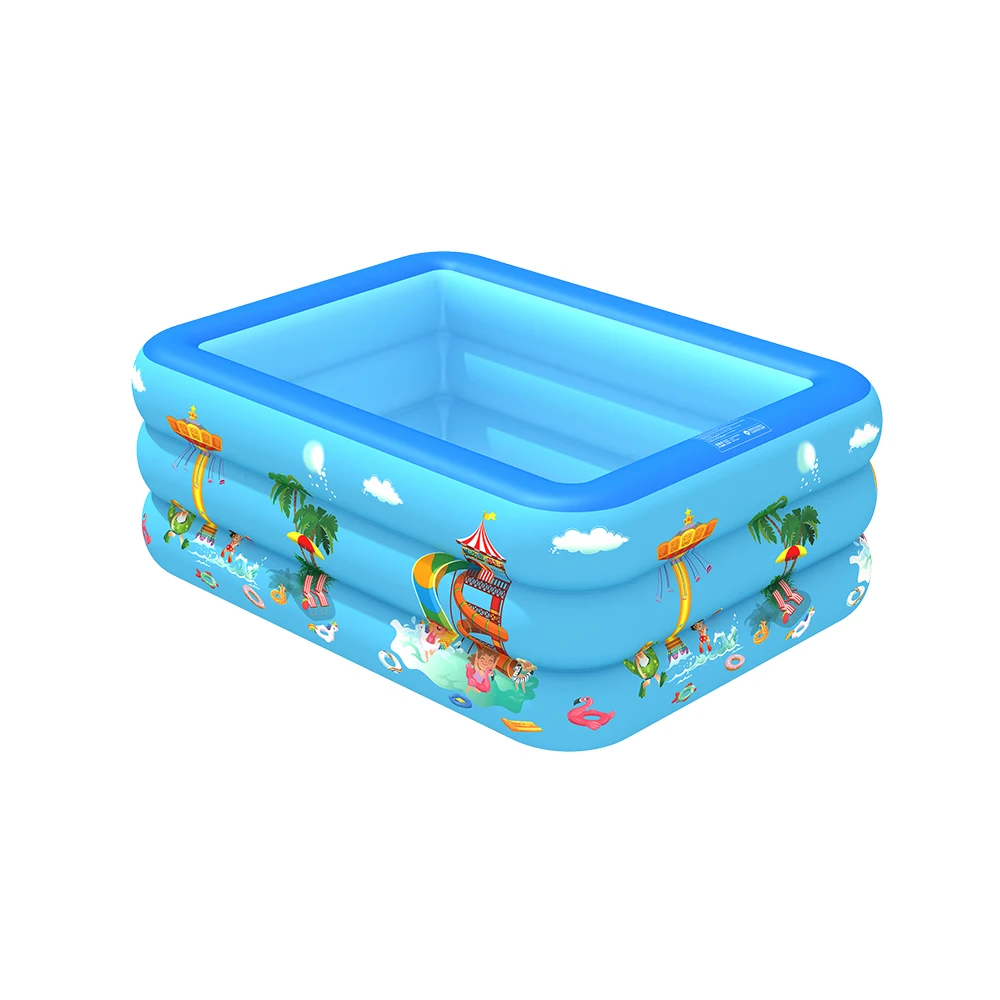 

Stock wholesale 150cm piscine gonflable Portable infant baby swimming pool kids water play piscina, Blue/pink/green