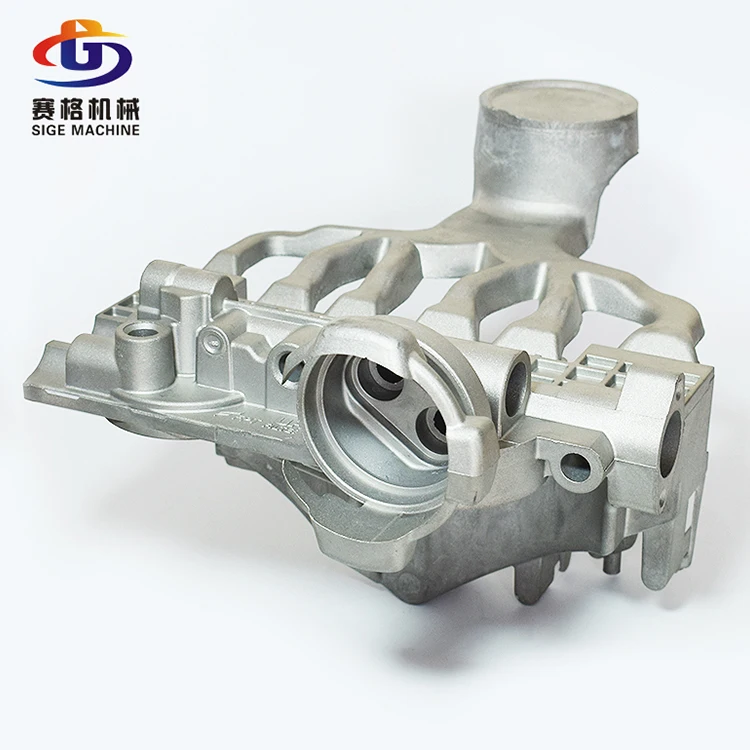 
OEM Aluminum Die Casting Auto Parts For Oil Filter Cover Fuel Filter Base 