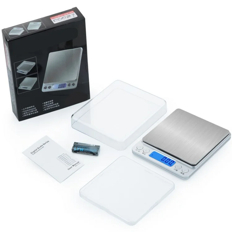

High quanlity slim and accurate portable stainless steel kitchen scale