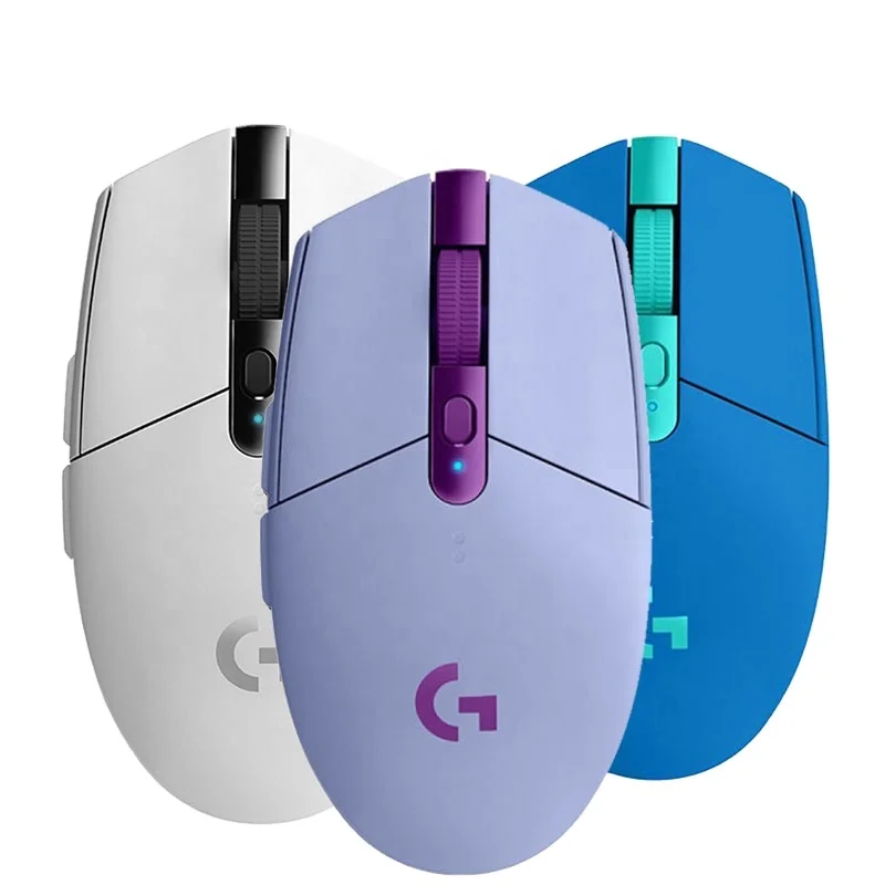 

Logitech G304 Wireless Mouse 6 Programmable Buttons USB Wireless Mouse HERO Sensor 12000DPI Adjustable Gaming Optical Mice, Black