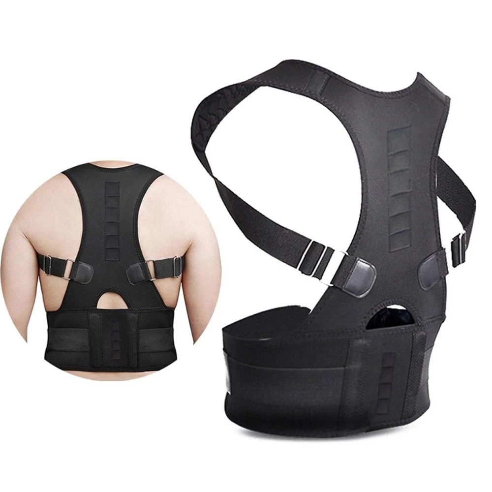 

Adjustable Posture Corrector De Postura Ojeras Clavicle Back Brace Pain Shoulder Lumbar Support Belt Humpback Correction Belt