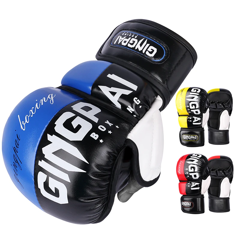 

Sparring boxing gloves mma sparring gloves mma training gloves Good quality OEM custom professional pink color UFC, Red/black/blue/white