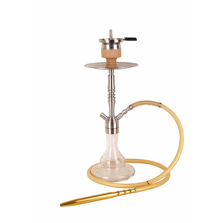 

hookah stainless steel glass hookah smoking turkish shisha stainless shisha flavor elektronik nargile hookah shisha import, 1 color