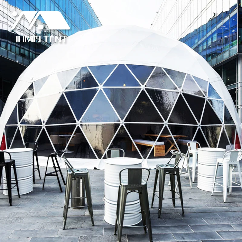 

New Style Outdoor Event Domos Pvc Geodesic Marquee Camping Dome Tent