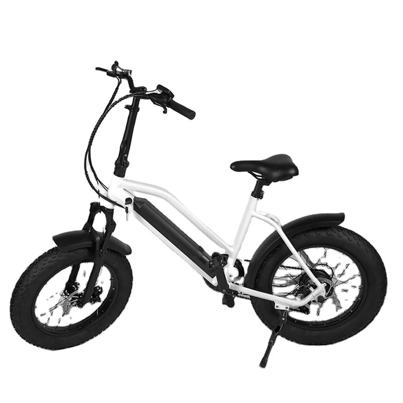 

Wholesale High Quality 20 Inch Fat Tire Electric City Bike Folding E Bicycle For Kids