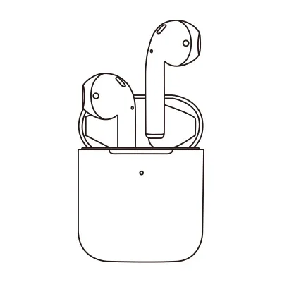 

Xiongs i500 pro+, tws air 2 headphones wireless earbuds original 1:1 supercopy airoha 1562M i500