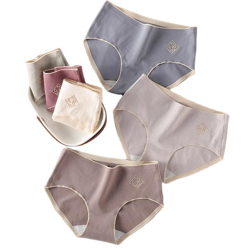 

Custom Logo Panties women Seamless Underwear Girl Young Teens Pantys Cotton Satin Panty