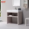 KKR acrylic solid Surface bathroom furniture double sink bathroom vanity