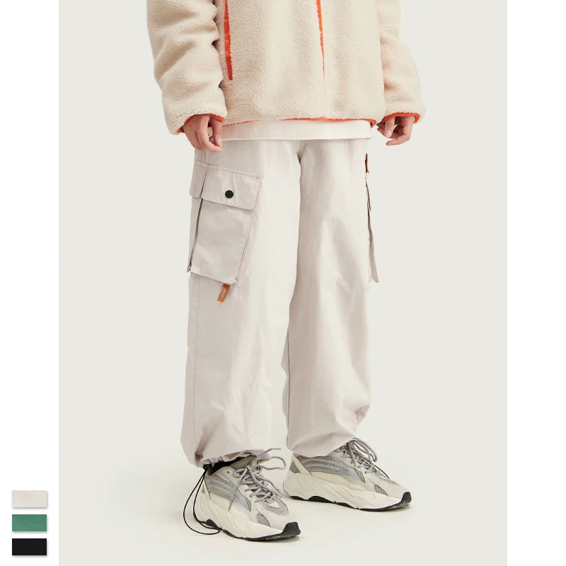 New Arrivals Windbreaker Men Jogger Pants Loose Fit Casual Jogger Pants 2019 Streetwear Men Casual Jogger Pants