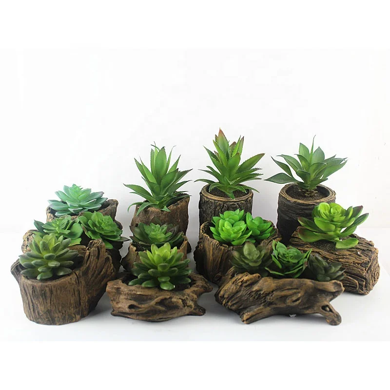 

Artificial Potted Plants For Living Room Home Decore Crafts Outdoor Garden Decorative Items, As picture shown or customized