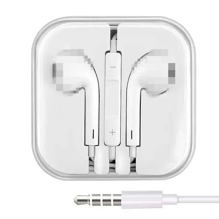 

New 3.5mm jack earphone headphones headset TWS Products In Ear mini eadots air phones i12 earbuds For iphone earphones, White