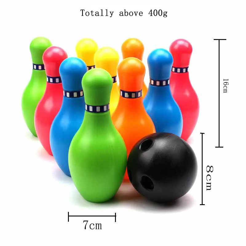 Kids Bowling Play Set Gift Toys Indoor Outdoor Bowling Games Boy Girl 